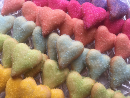 Spring Spritz Rainbow Cookies
